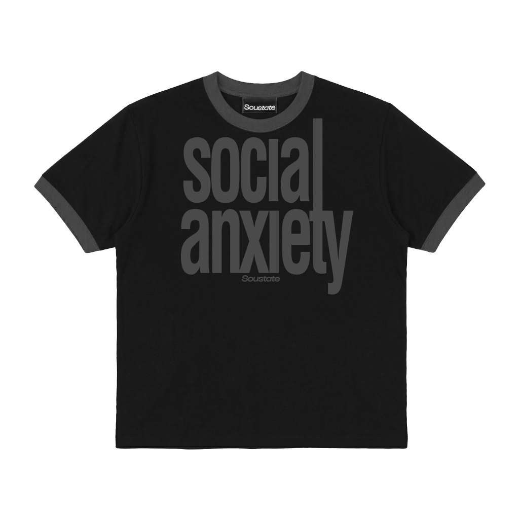 เสื้อยืด Social Security Regular สีดํา - ของแท้ Sousate