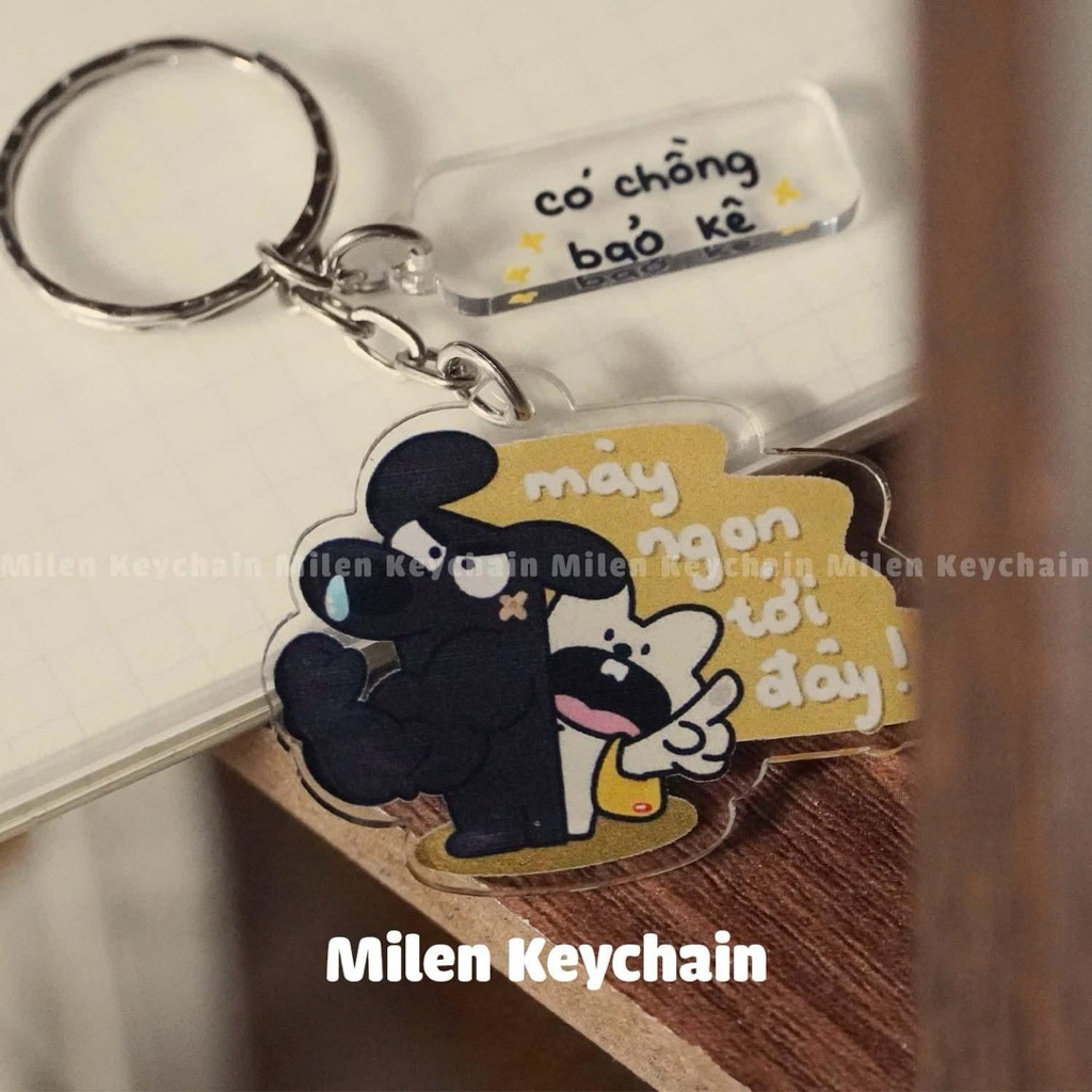 NORMAL SHOP KEYCHAIN - ปกป้อง YOUR IU