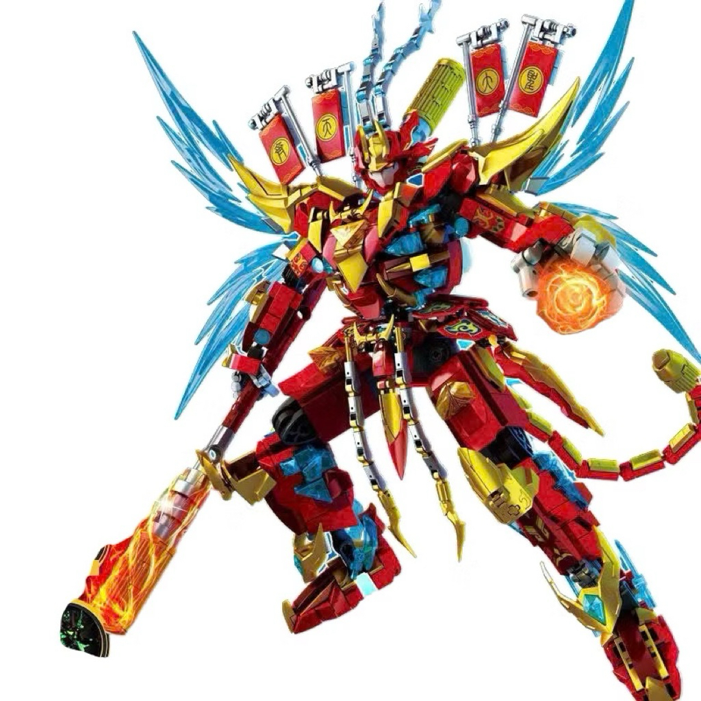 Black Myth Wukong Robot Model Assembly Toy Sun Wukong