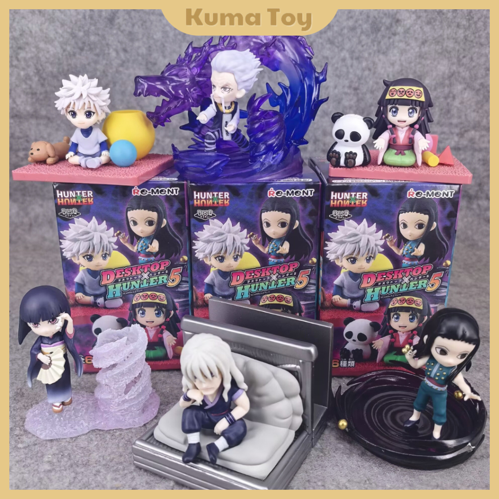 [เลือกรุ่น] โมเดลนักล่าครอบครัว Killua x Hunter พร้อมกล่อง สูง 7 ซม. - hunterxhunter gon kilua ของเล่นฟิกเกอร์อนิเมะ