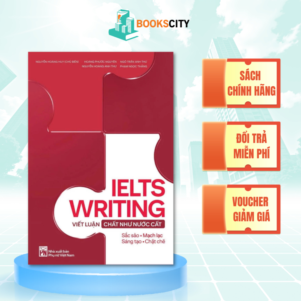 หนังสือ - IELTS Writing - การเขียน Essays Like Distilled Water - Huy Forum