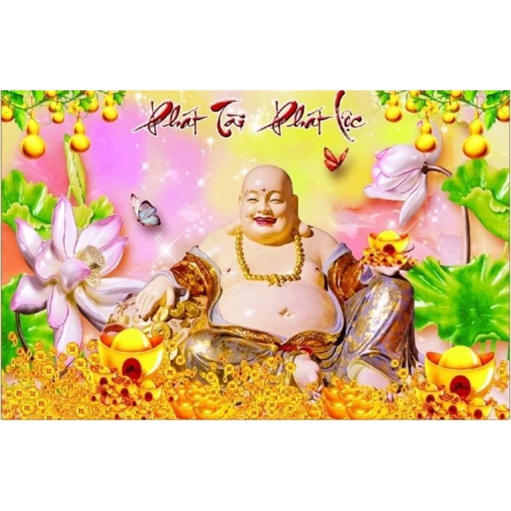 Dilac Buddha ภาพวาดเพชร VS180 (100X65)cm - สินค้ายังไม่เสร็จ