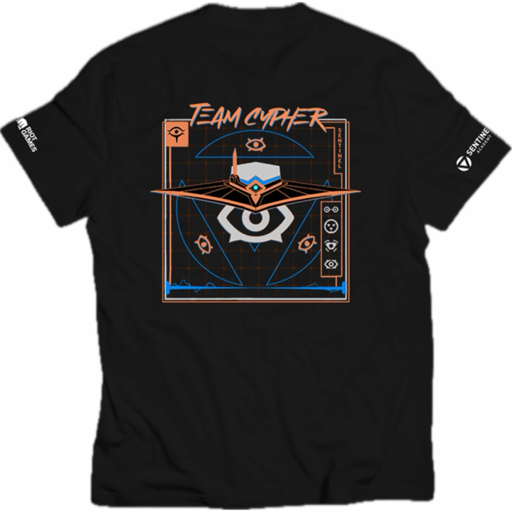 เสื้อยืดทีม Cypher VALORANT Limited ของขวัญออฟไลน์สุดเท่