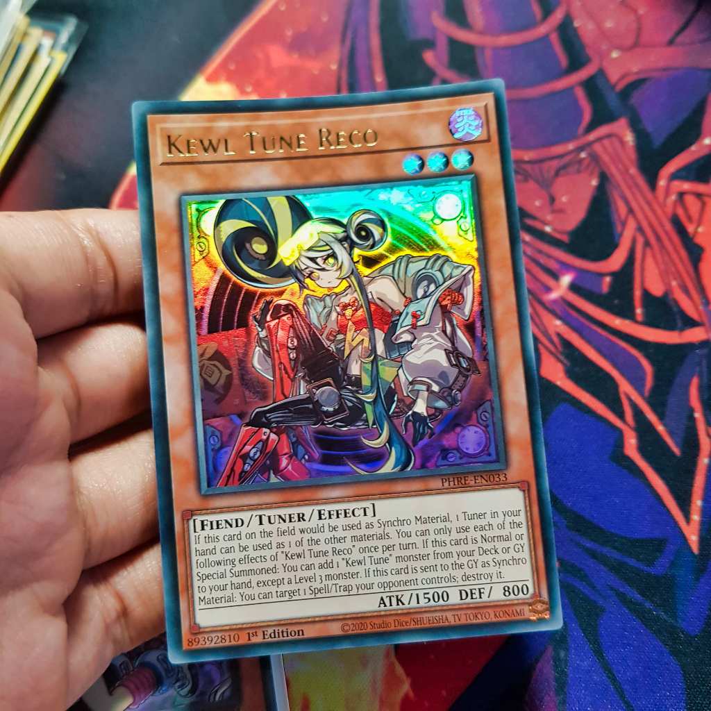 การ์ด Yugioh ของแท้ | Kewl Tune Reco | PHRE Ultra Rare.