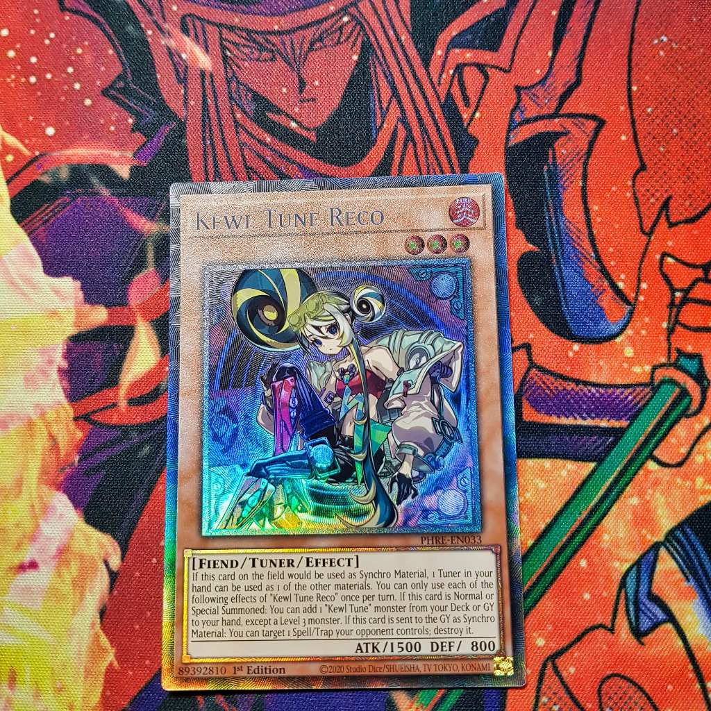 การ์ด Yugioh ของแท้ | Kewl Tune Reco | PHRE Collector หายาก