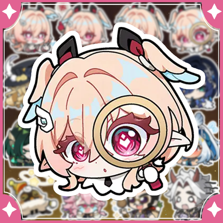 [Genshin Impact] สติ๊กเกอร์ Linnea, Navia, Yelan, Nefer, Mulani และตัวละครอื่นๆ