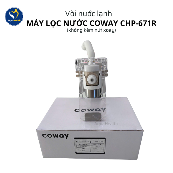 ก๊อกน้ําเย็นสําหรับ Coway CORE CHP-671R เครื่องกรองน้ํา (ไม่มีปุ่มหมุน) ของแท้