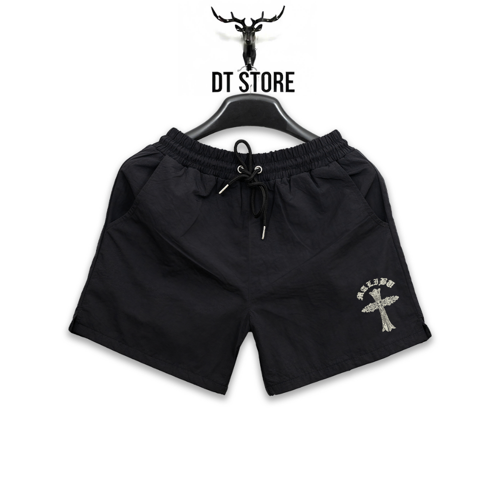 กางเกงขาสั้นโลโก้ CHROME HEARTS CROSS - DT STORE - SHCH042