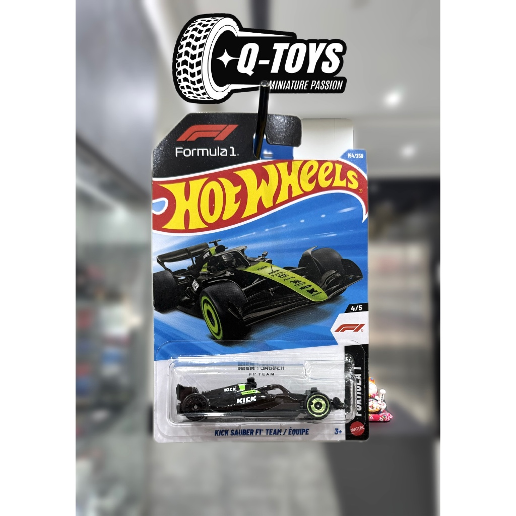 Qtoys Hot Wheels F1 Kick Sauber รถรุ่น 1:64 สเกล - Basic Case H 2026