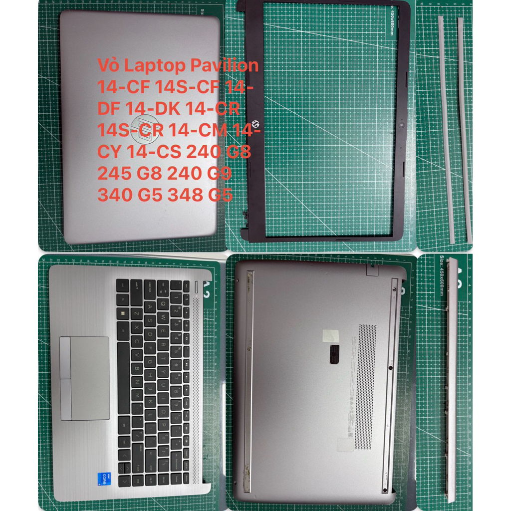 เคสแล็ปท็อป Pavilion 14-CF 14S-CF 14-DF 14-DK 14-CR 14S-CR 14-CM 14-CY 14-CS 240 G8 245 G8 240 G9 34