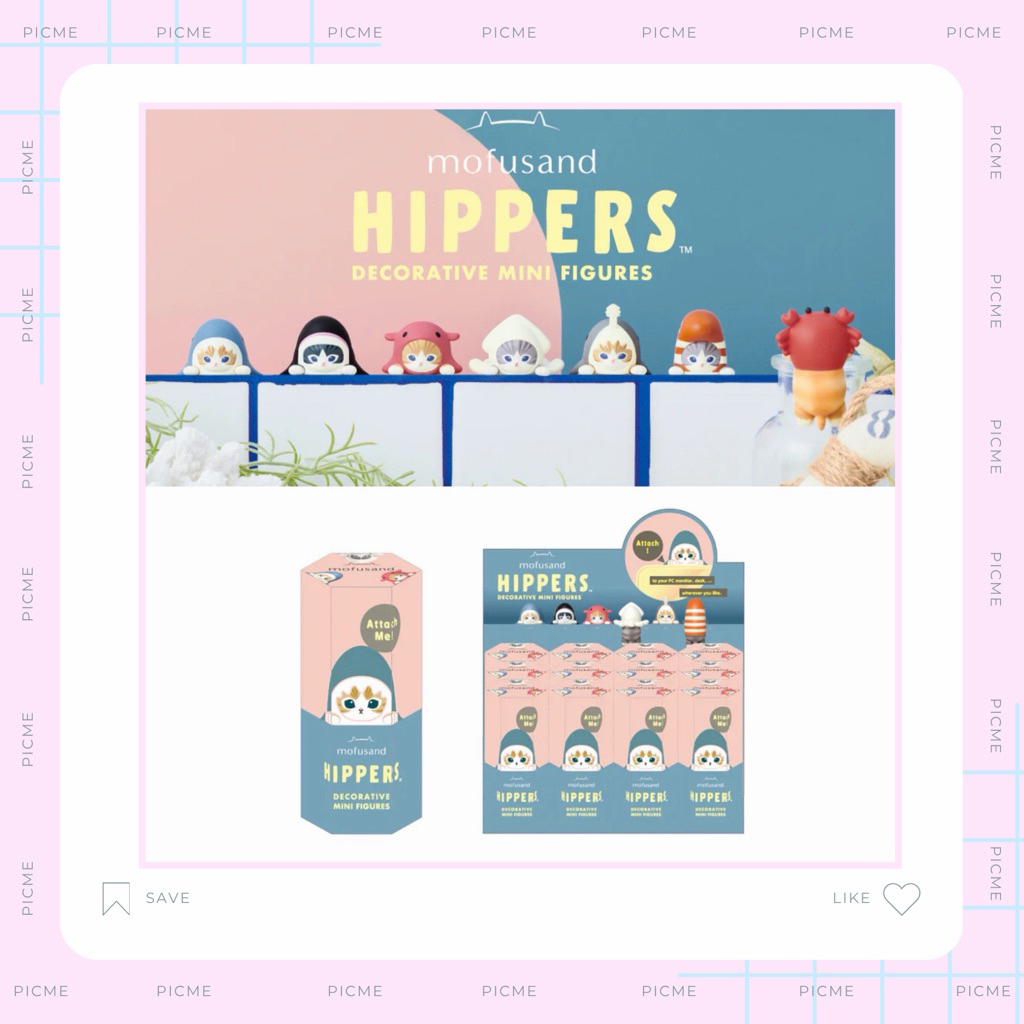 [AVAILABLE HCM] HIPPERS Mofusand | กล่องตาบอด