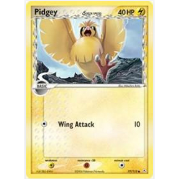 [การ์ดโปเกมอน TCG] Pidgey (Delta Species) - 77/110 - ทั่วไป