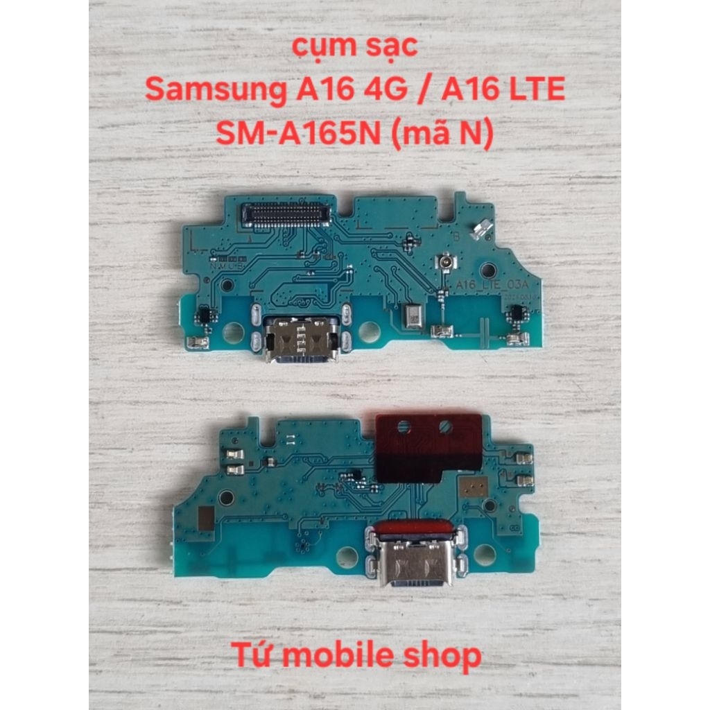 ชุดชาร์จ Samsung A16 4G (A16 LTE) SM-A165N (รหัส N) (ประกอบการชาร์จตอน)