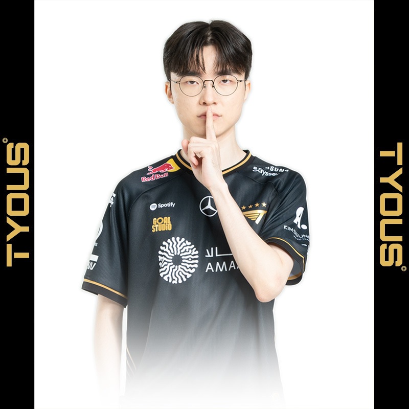 [อัพเดท 6 ดาว]เสื้อ T1 World Championship 2025 - ชุดแชมป์โลก T1 2025 (ขอชื่อที่กําหนดเอง)