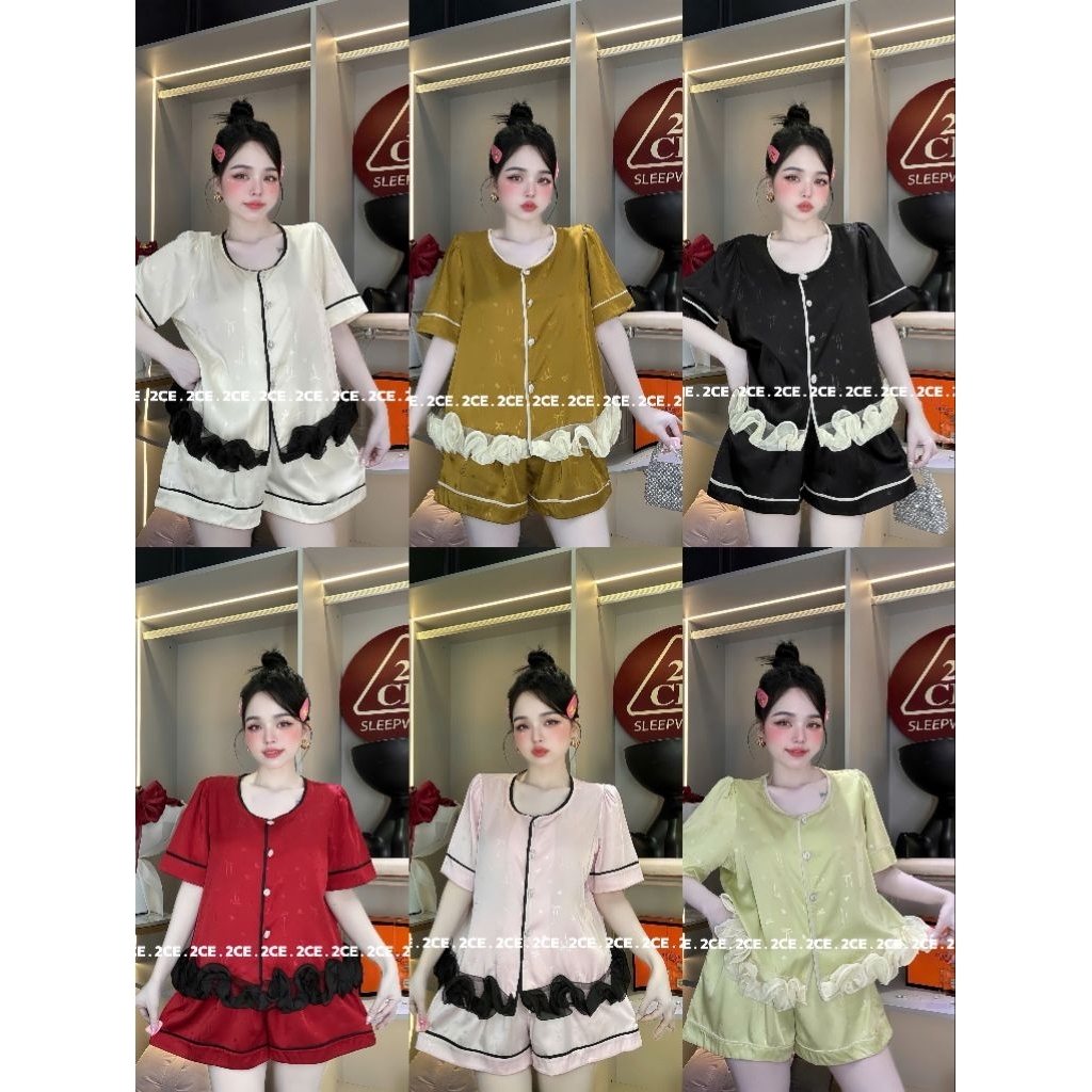 [2CE]ชุด SPIRAL LACE HIDDEN SILK THIGHS