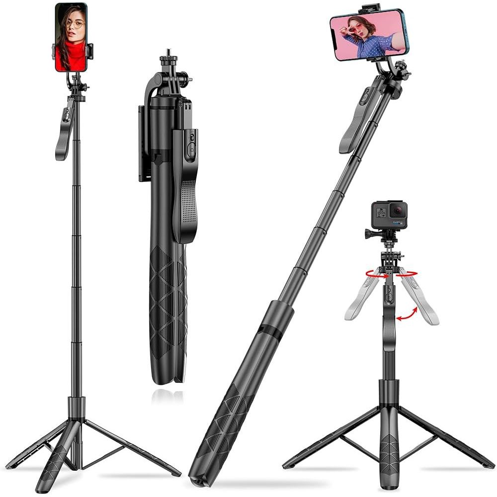 ขาตั้งกล้องไม้เซลฟี่ L16 3in1 บลูทูธ ดีมาก ขาแข็งแรง 3 ขาขยาย 1m53