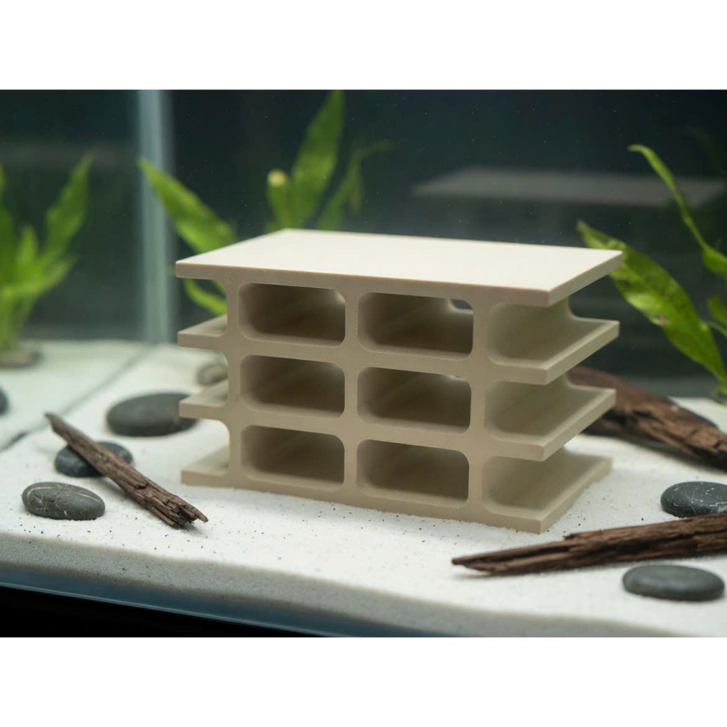 คุณภาพสูงเลียนแบบเซรามิค Pleco Fish Shelter สําหรับถังปลา - ตกแต่งตู้ปลาที่สวยงามตามธรรมชาติ