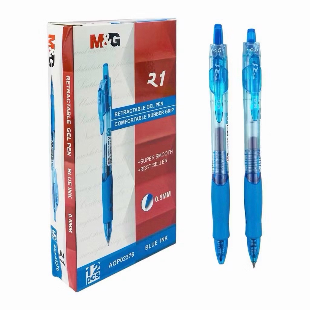 [Combo of 2]ปากกาน้ํา M&G R1 AGP02376 0.5mm (ปากกาเจล MG R1)
