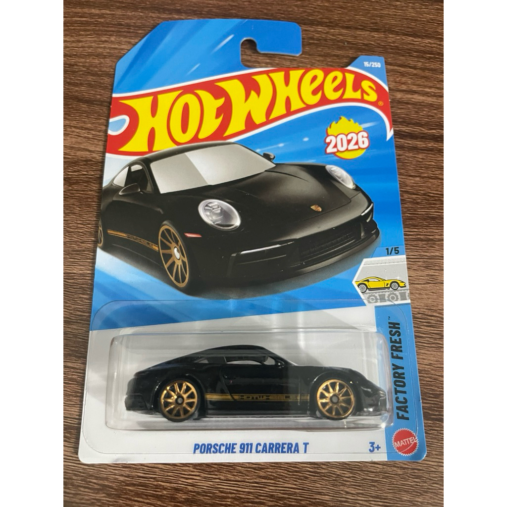 Hot Wheels Porsche 911 Carrera T Model Car