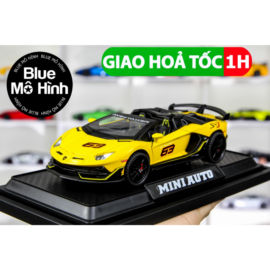Aventador SVJ 1:32 รถโมเดล