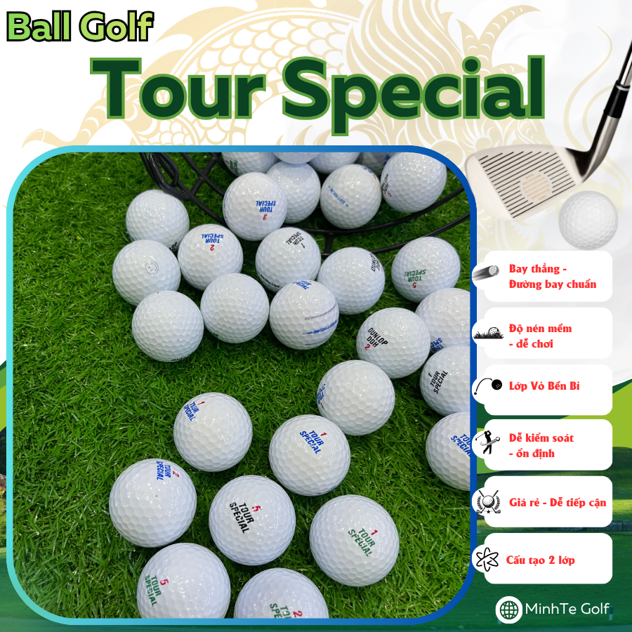 Tour Special Golf Ball Glides 99% - เล่นง่าย - บินแทง - ราคาถูก - Mailinhgolf