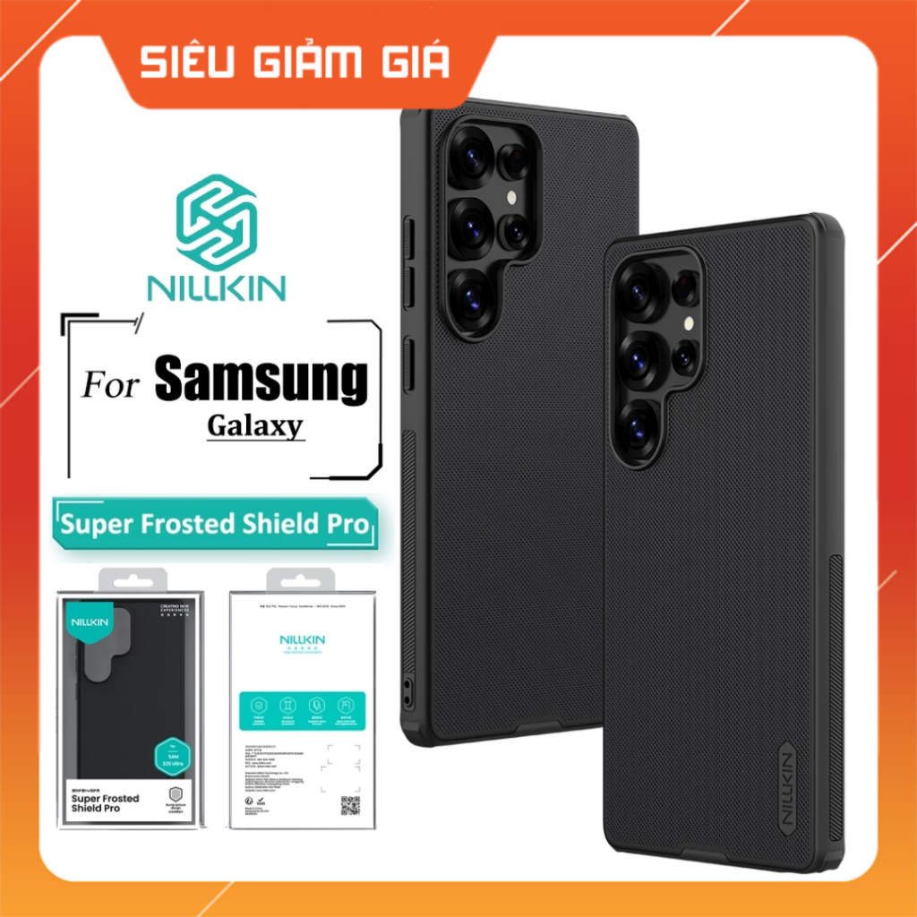 Nillkin Super Frosted Shield Pro Matte Case สําหรับ Samsung Galaxy S26 S25 S24 S23 Ultra S26 S25 Plu