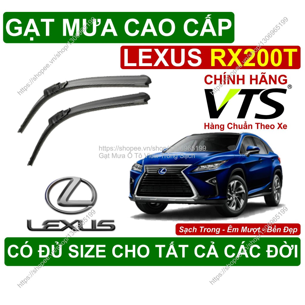 ที่ปัดน้ําฝน Lexus RX200T ที่ปัดน้ําฝนคู่ สําหรับรุ่น Lexus RX200T มีจําหน่ายทุกขนาดสําหรับรุ่น Lexu