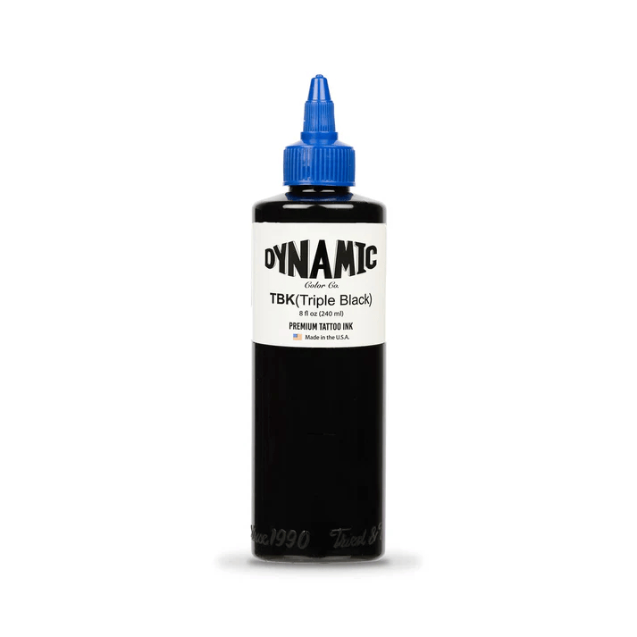 Dynamic Tattoo Ink Triple Black (TBK) - 8oz