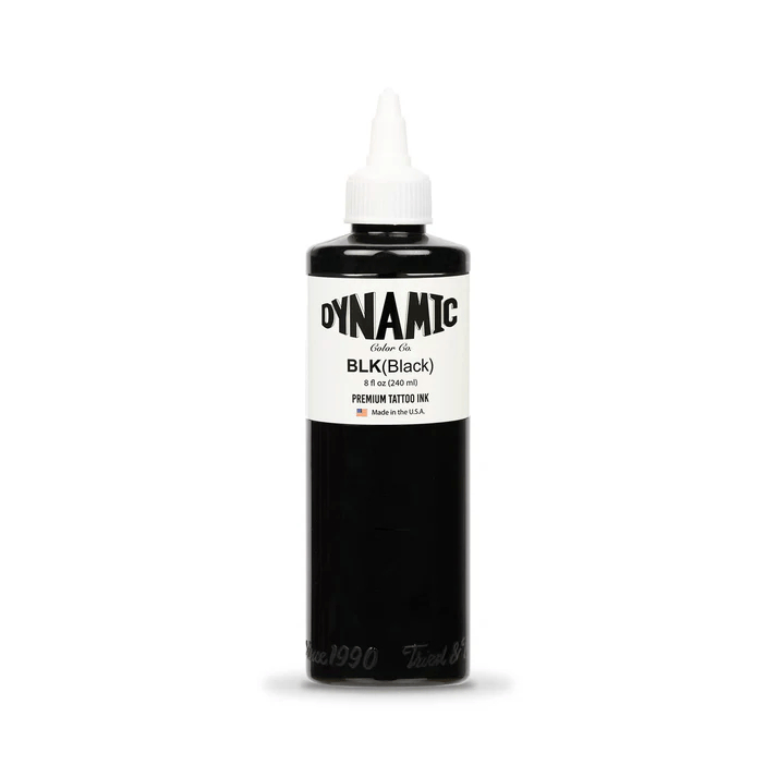 Dynamic Tattoo Ink Black (BLK) - 8oz