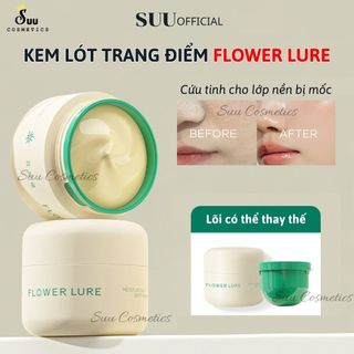 Kem Lót Trang Điểm FLOWER LURE Dưỡng Ẩm Che Phủ Lỗ Chân Lông Giữ Nền Lâu Trôi Chiết Xuất Thực Vật