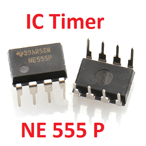 IC NE555 DIP-8 (NE555N NE555P 555) (เครื่องกําเนิดไฟฟ้าพัลส์ทรงสี่เหลี่ยม IC) 2 ชิ้น 1 แพ็ค 2 ชิ้น