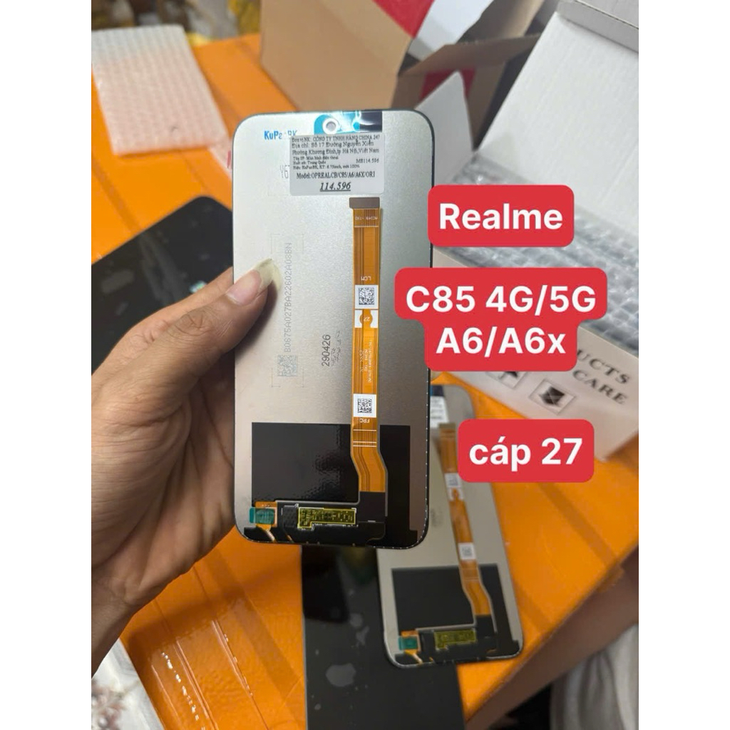 Realme C85 4G/5G / A6 / A6x จอแท้ (สาย 27) สากล