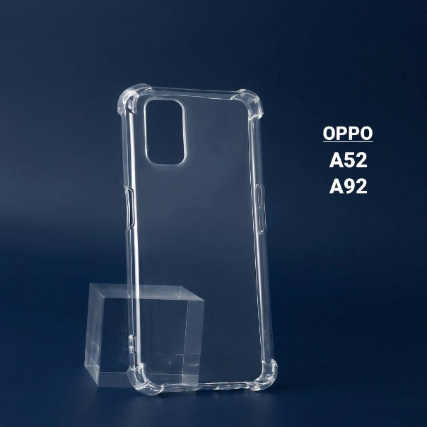 Oppo A92 / A52 เคสใสธรรมดา | เคสโทรศัพท์แบบยืดหยุ่นของ ต่อต้าน ให้การป้องกันกล้องโทรศัพท์ที่ครอบคลุม