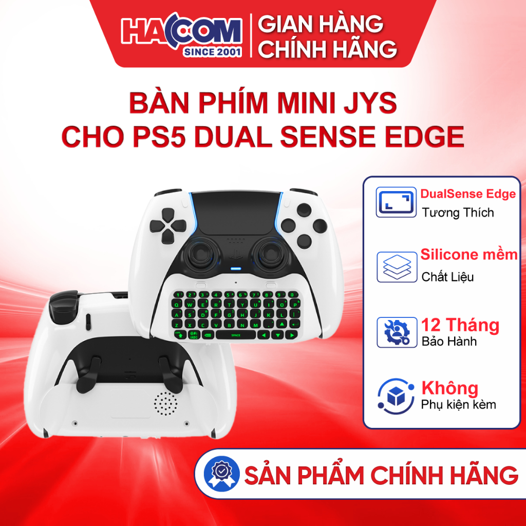 JYS Mini Keyboard สําหรับ PS5 Dual Sense Edge Controlle (JYS-P5172) - พีซี HACOM