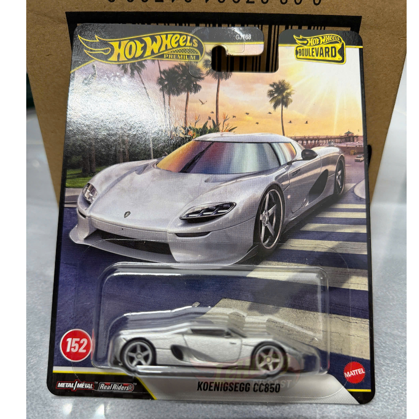 Lehuong Diecast - Hot Wheels Premium Boulevard 152 Koenigsegg CC850 รถโมเดล