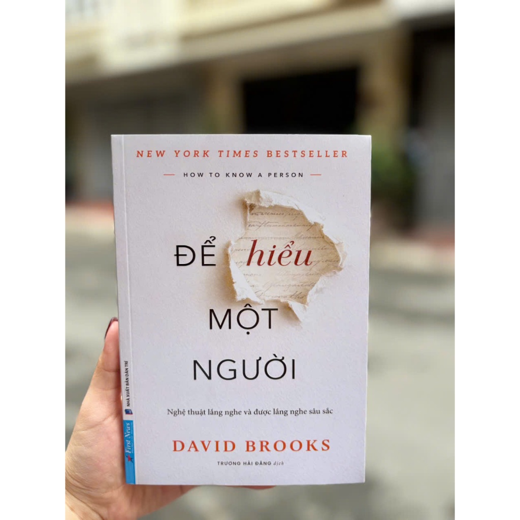 หนังสือ – To Understand Someone - The Art of Listening and Deep Listening - David Brooks - ข่าวแรก