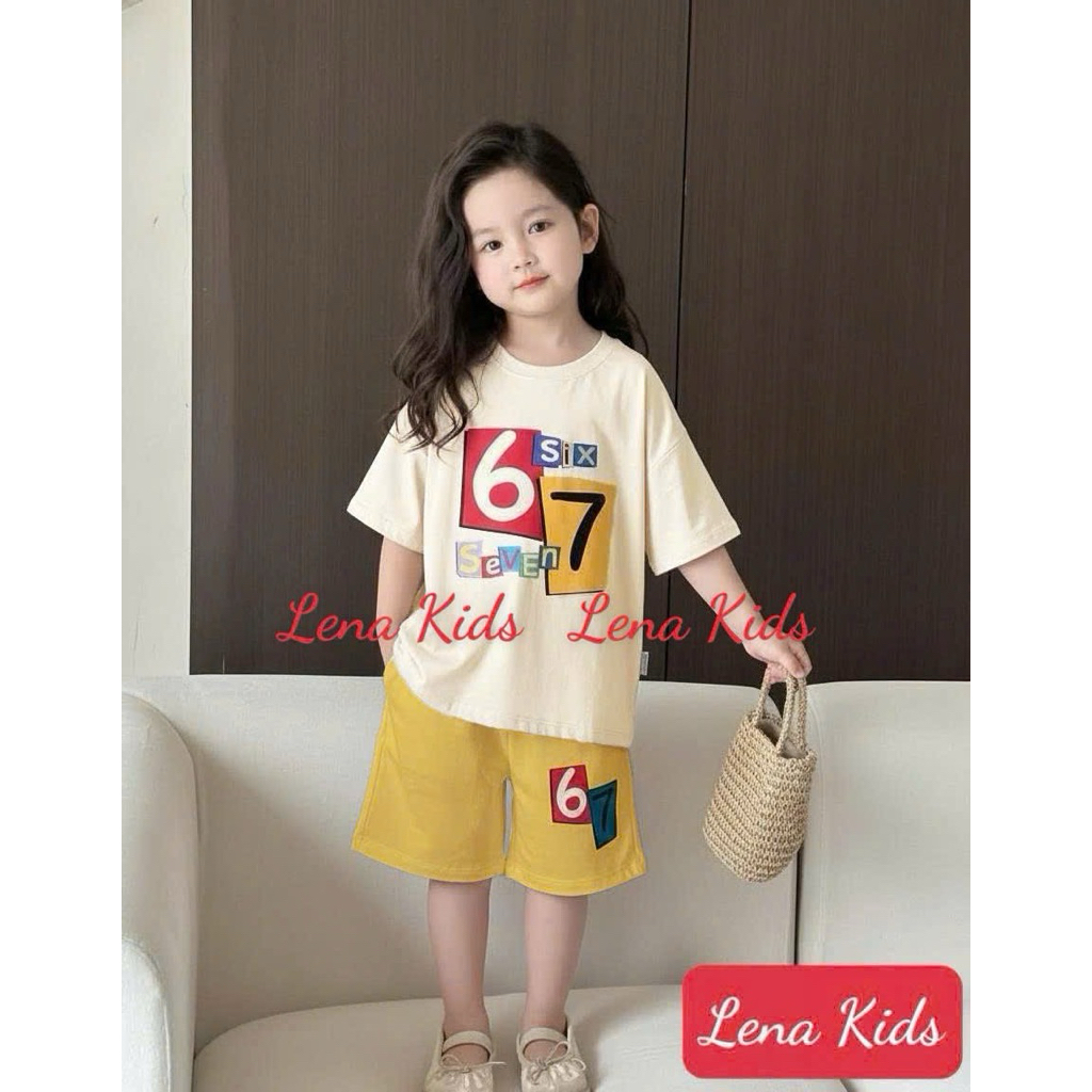 Shop A&N - ชุด BG ธรรมดา พิมพ์ลายเบอร์ 67