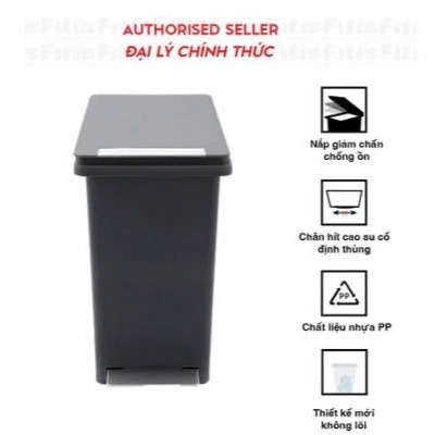 พรีเมี่ยม FITIS COMPACT TRASH BIN 20 LITER