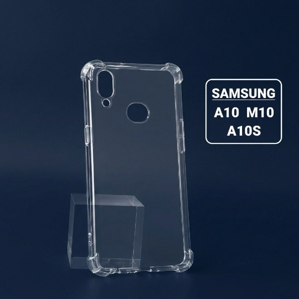 Samsung A10, A10s, M10 เคสใสธรรมดา | เคสโทรศัพท์แบบยืดหยุ่น SS galaxy ปกป้องกล้องโทรศัพท์ Samsung