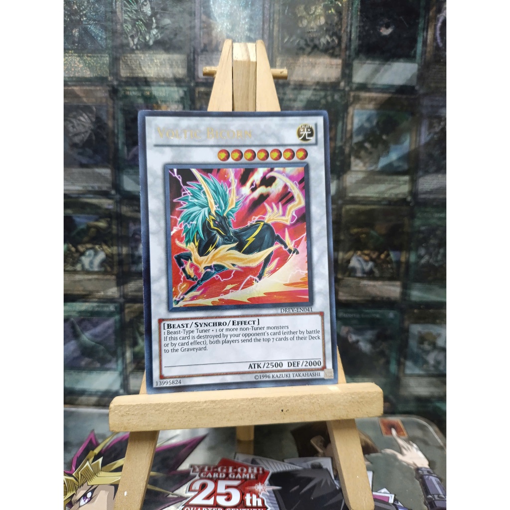 [ Peanut Yugioh ] Mint90 Yugioh Monster Voltic Bicorn Ultra Card