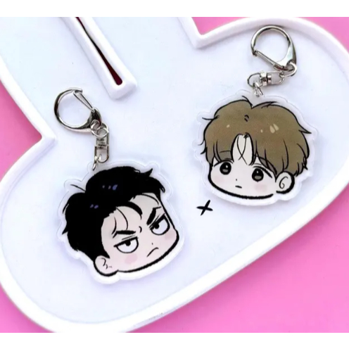 พวงกุญแจจับคู่ BL manhwa เกาหลี