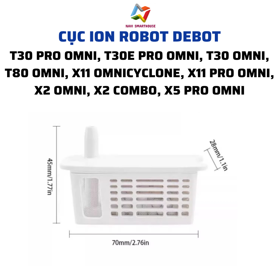หุ่นยนต์ไอออน Debot T30 pro omni, T30e pro omni, T80 omni, X11 omni, X11 omni, X11 pro omni, X2 omni