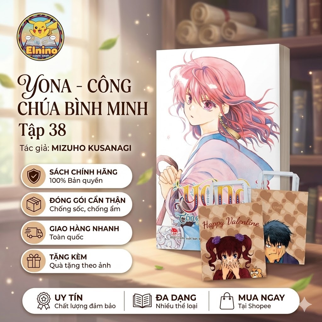 ปกหนังสือ Dawn Princess Yona