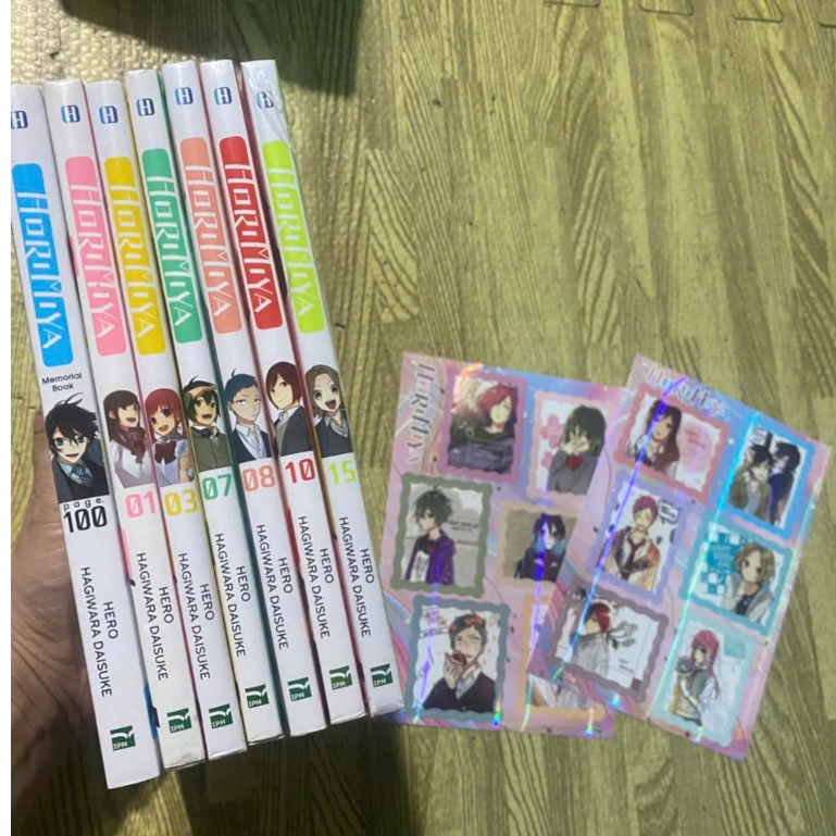 Combo 7q Horimiya Notebook + HORIMIYA Memorial หน้าหนังสือ 100