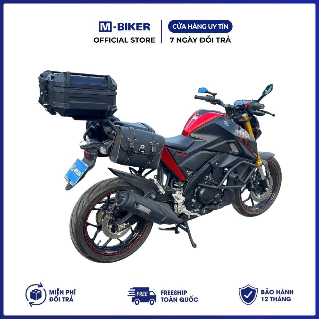 TFX Baga Mounted to M-Biker Bag Hanging Frame พอร์ต tfx ติดตั้งบนโครงห้อยกระเป๋าทั้งสองด้าน