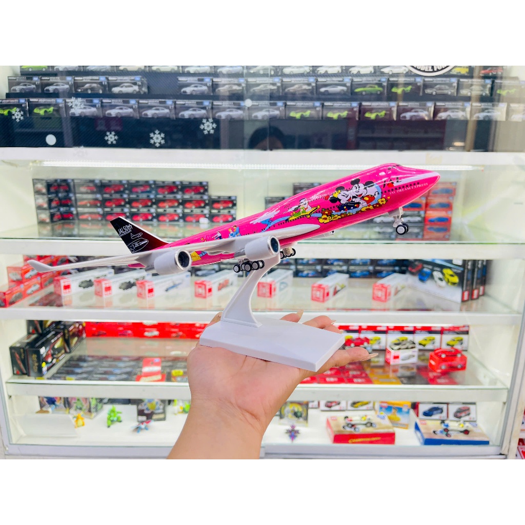 เครื่องบิน Mickey JAL B747 30cm MB30052