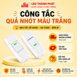 Công tắc quả nhót 5A-250V – nhựa ABS chống vỡ, dẫn điện tốt, an toàn khi sử dụng