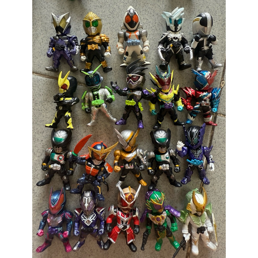 Kamen Rider Congue Model - Build Model - Gaim - Zio - Ex - DenO