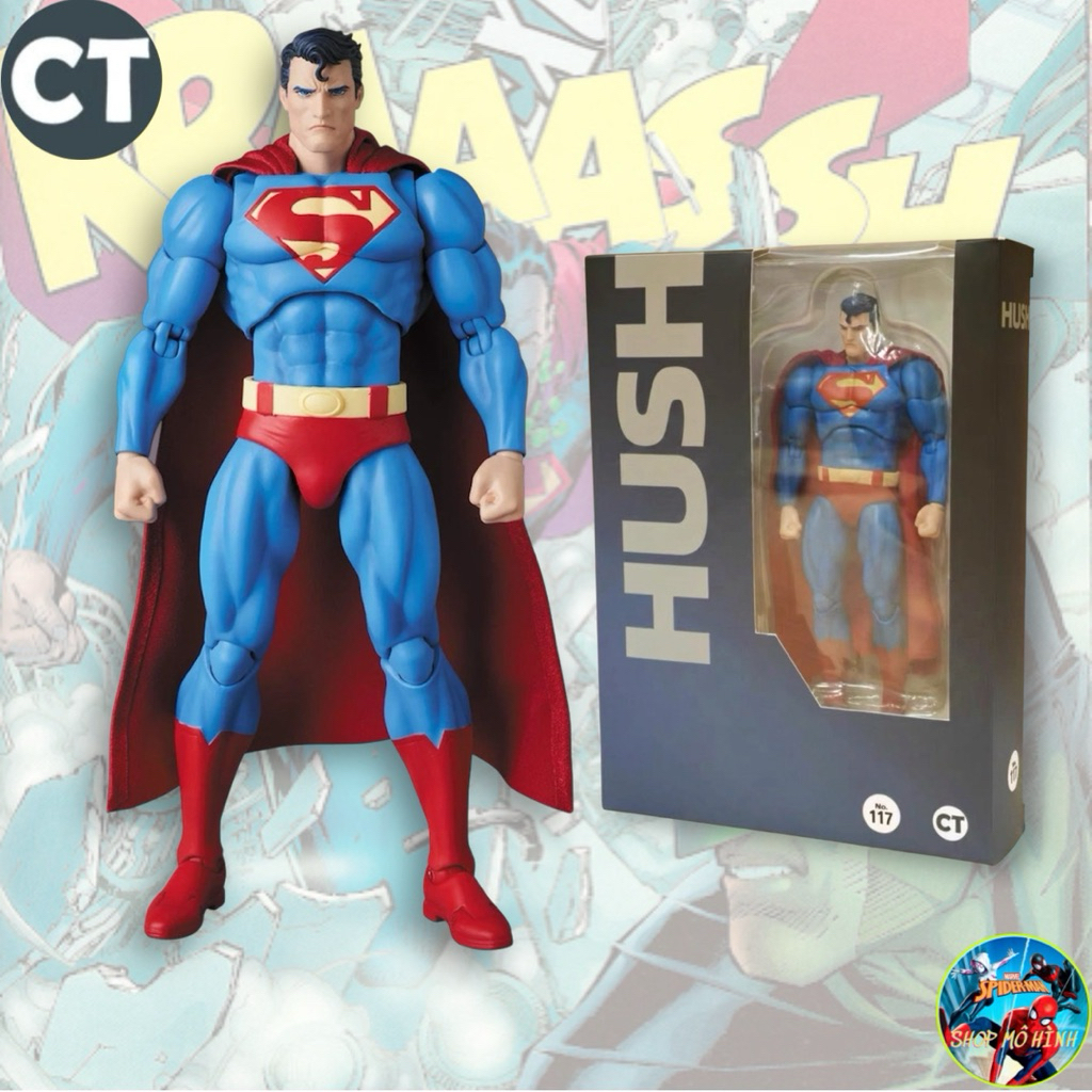 CT Model Superman Hush - Mafex No.117 (Batman Hush ver) จาก CT Toys