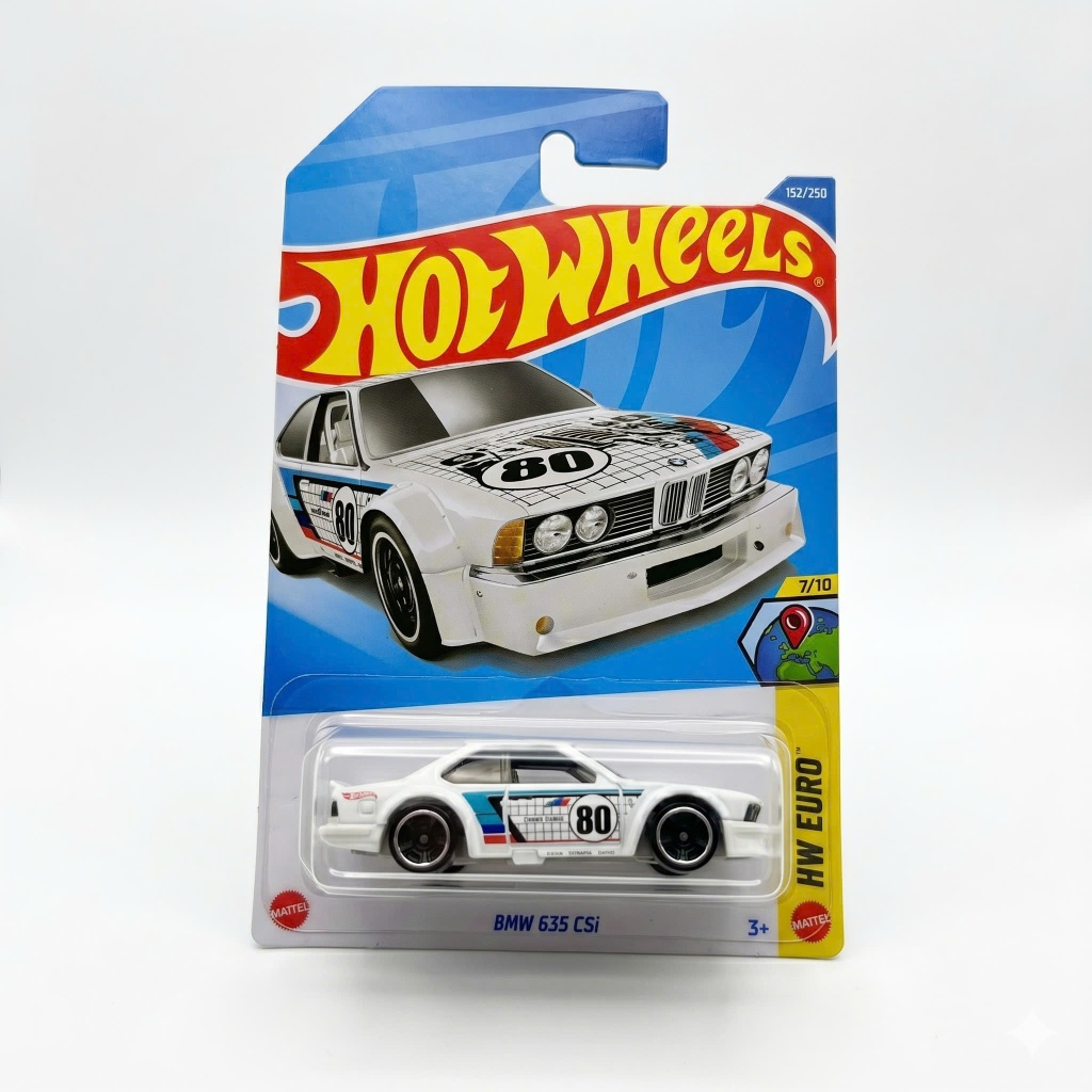MiniToys Hot Wheels BMW 635 CSi รถโมเดล